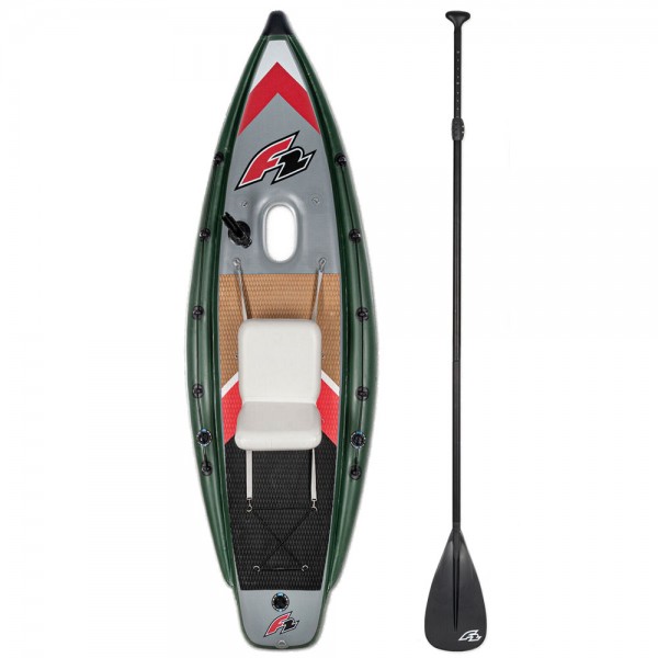 F2 Fishing Boat 12'1'' Fischerboot Dark Green/Grey