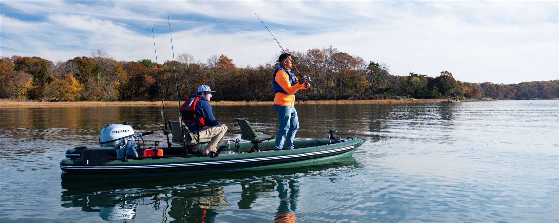 Complet Package FishSkiff™ 16 Inflatable Fishing Boat - Image 12