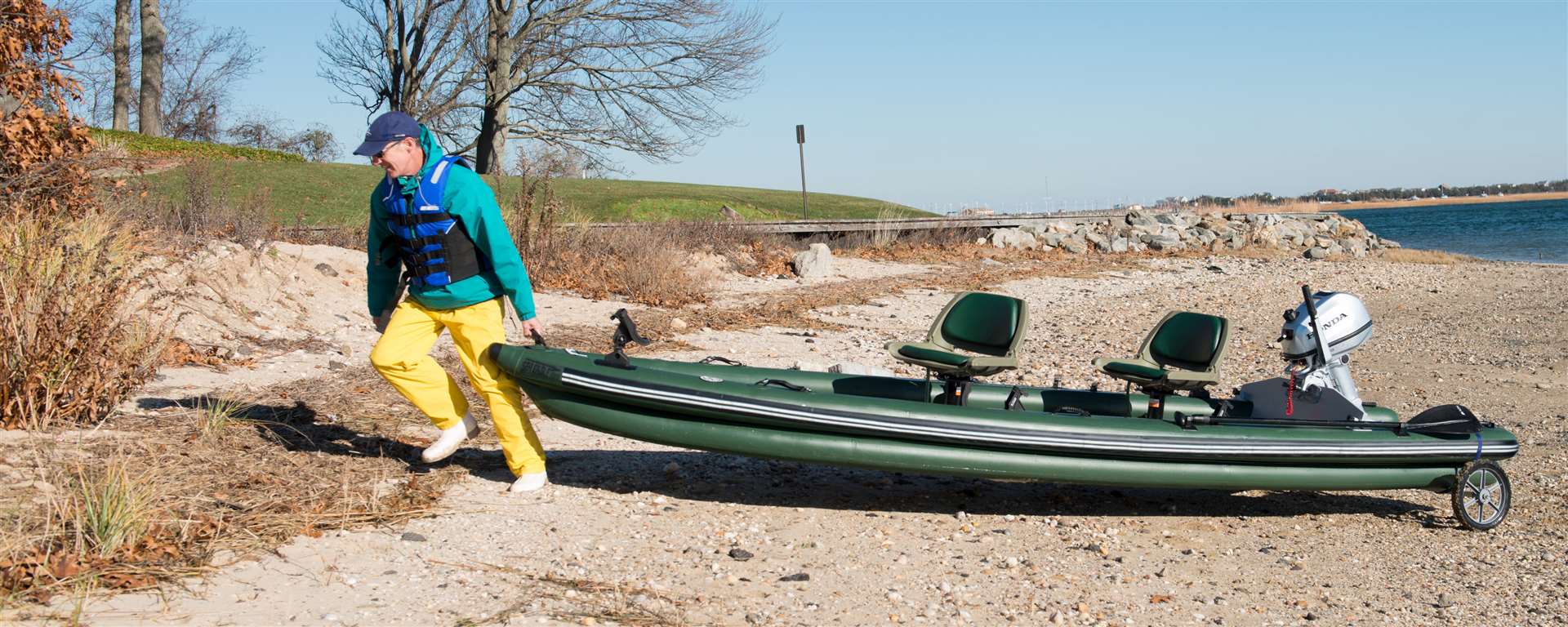 Complet Package FishSkiff™ 16 Inflatable Fishing Boat - Image 11