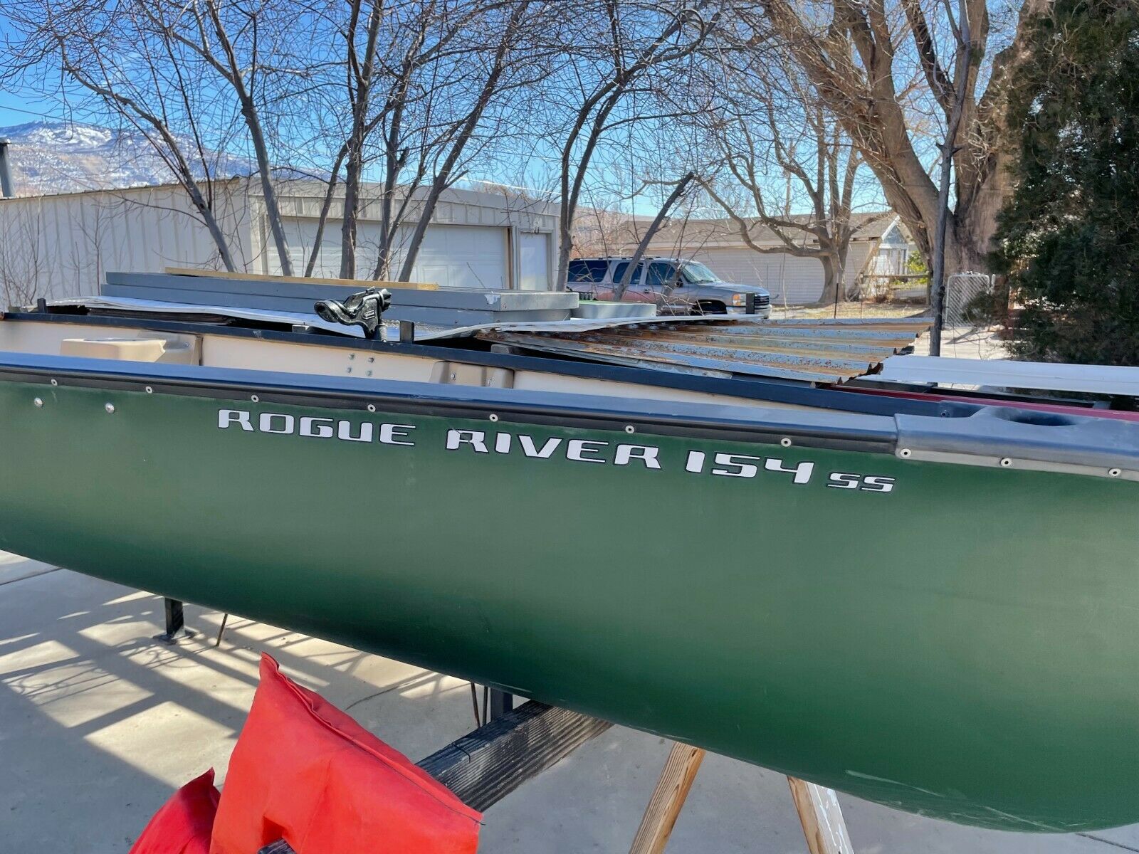 Old Town Rogue River 154 ss Flat Back Canoe BUNDLE DEAL - Make Offer!! - Image 3
