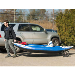 Sea Eagle - 375FC 2 Person 12'4" Green FoldCat Pro Angler Guide Pontoon Package Hull Fishing Boat ( 375FCK_P ) - Image 11