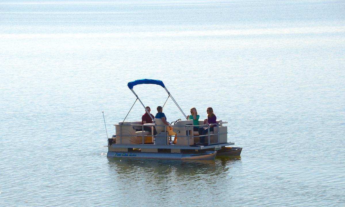 Pond King Lil’ Cruiser - The biggest little pontoon boat on the market - Image 2
