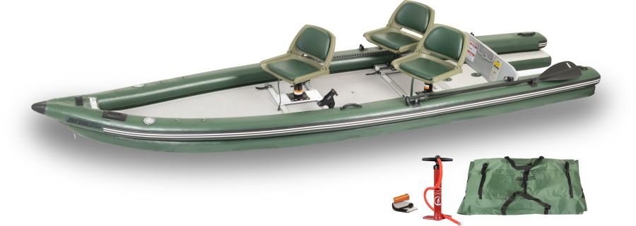 Complet Package FishSkiff™ 16 Inflatable Fishing Boat - Image 4