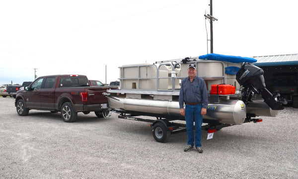 Pond King Lil’ Cruiser - The biggest little pontoon boat on the market - Image 8