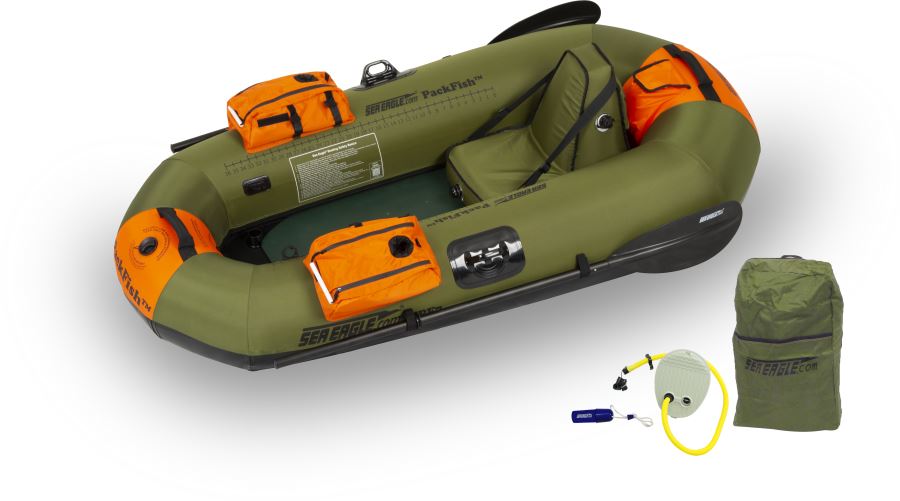 Complete Package PackFish7 Inflatable Fishing Boat