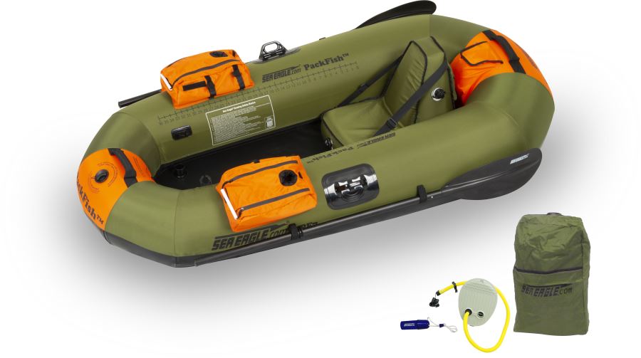 Complete Package PackFish7 Inflatable Fishing Boat - Image 3