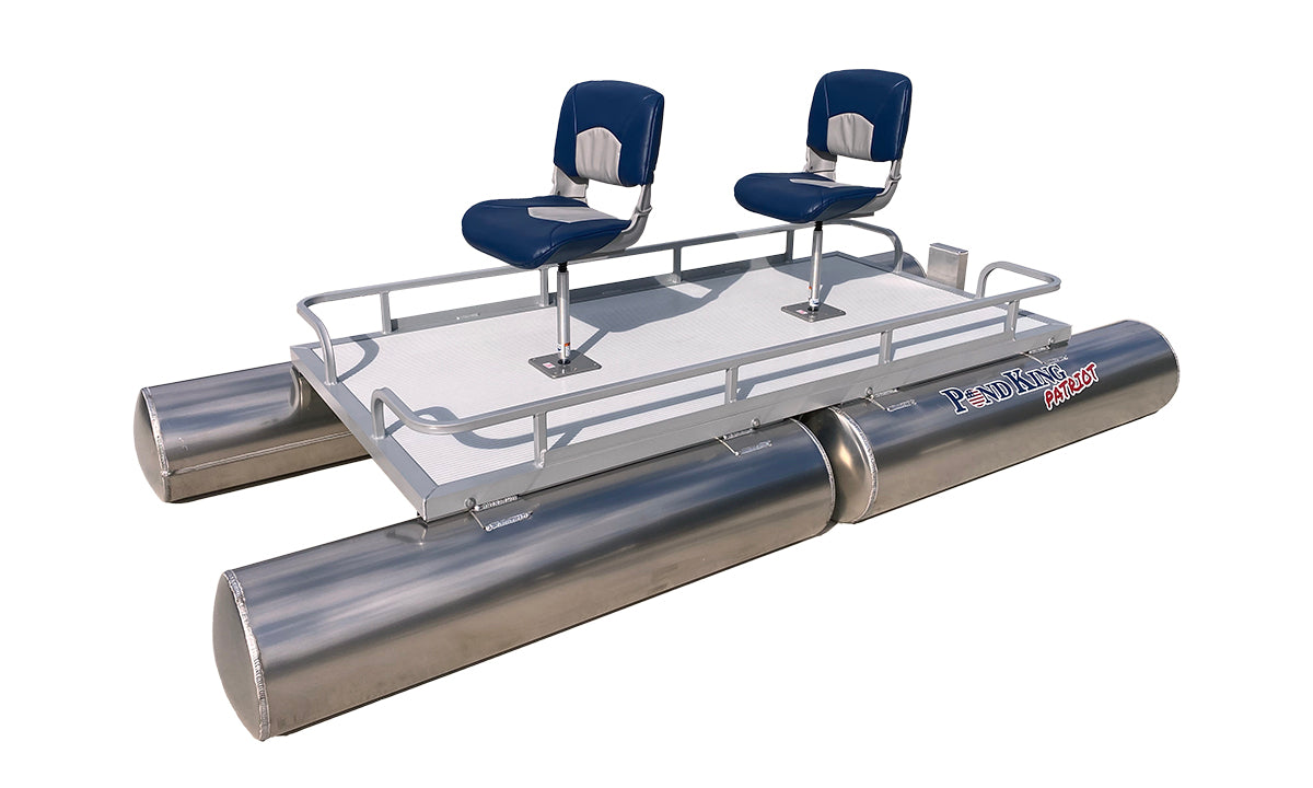 Patriot Mini Two-Man Fishing Pontoon Boat - Image 5