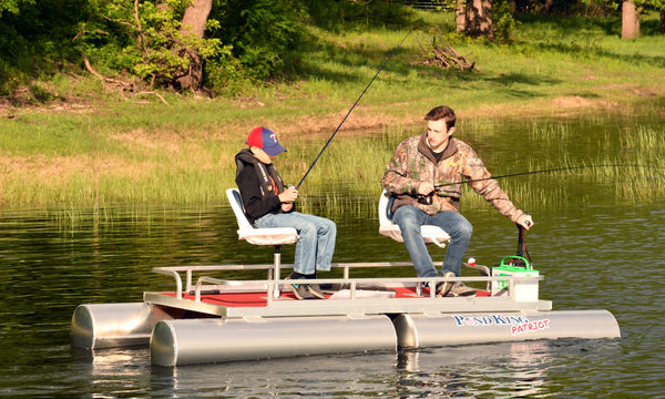 Patriot Mini Two-Man Fishing Pontoon Boat - Image 12