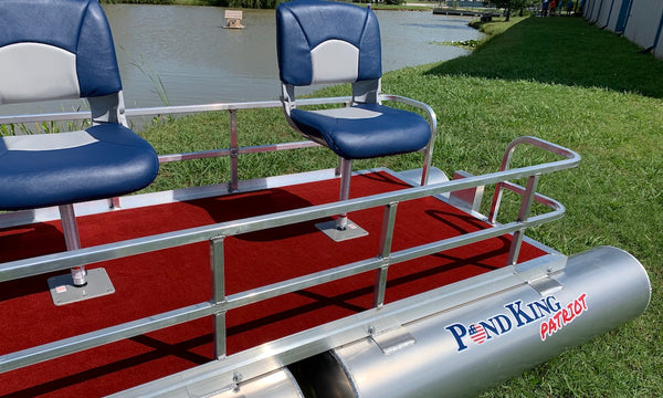 Patriot Mini Two-Man Fishing Pontoon Boat - Image 14