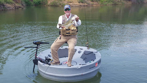 The Ultraskiff by Pond King one-man, round fishing boat - Image 7