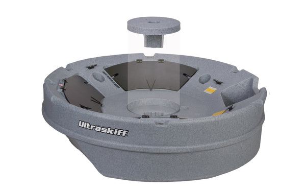 The Ultraskiff by Pond King one-man, round fishing boat - Image 10