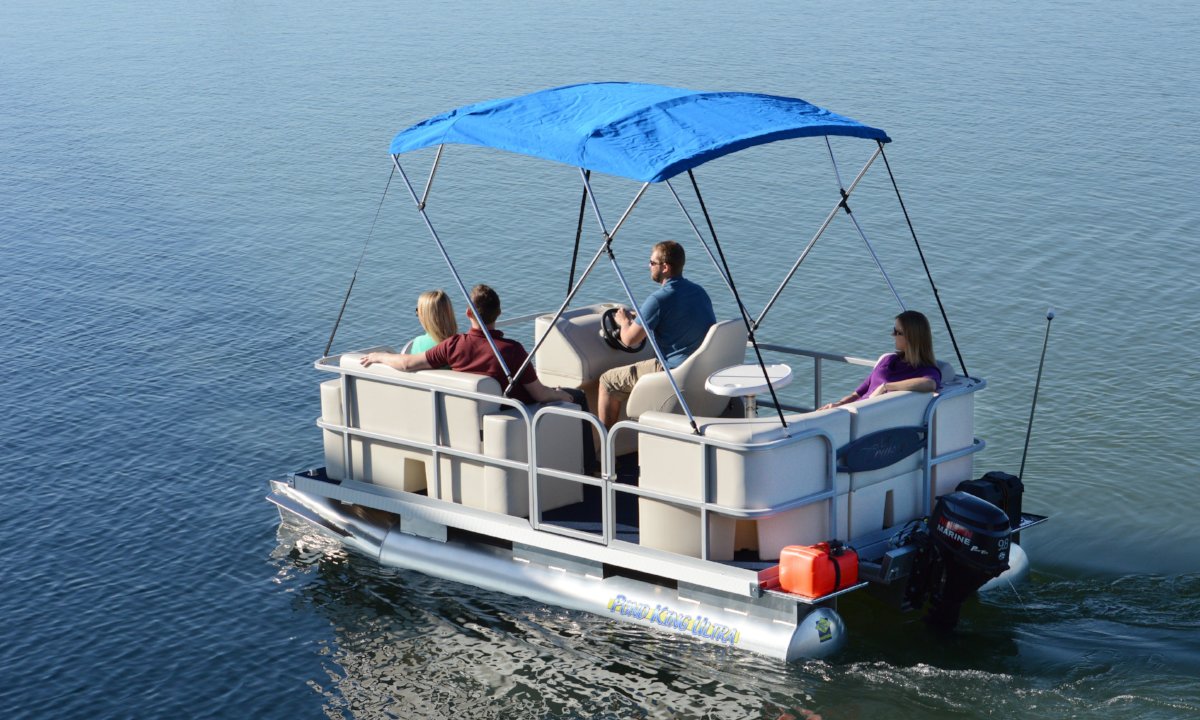 Pond King Lil’ Cruiser - The biggest little pontoon boat on the market - Image 19