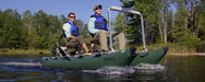 Sea Eagle - 375FC 2 Person 12'4" Green FoldCat Pro Angler Guide Pontoon Package Hull Fishing Boat ( 375FCK_P ) - Image 18