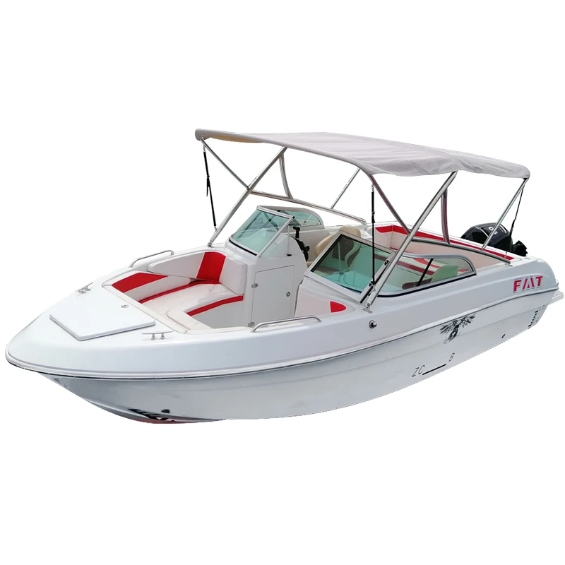 FLIT-620 22ft CE Approved Fiberglass Luxury Day Yacht with Outboard Engine