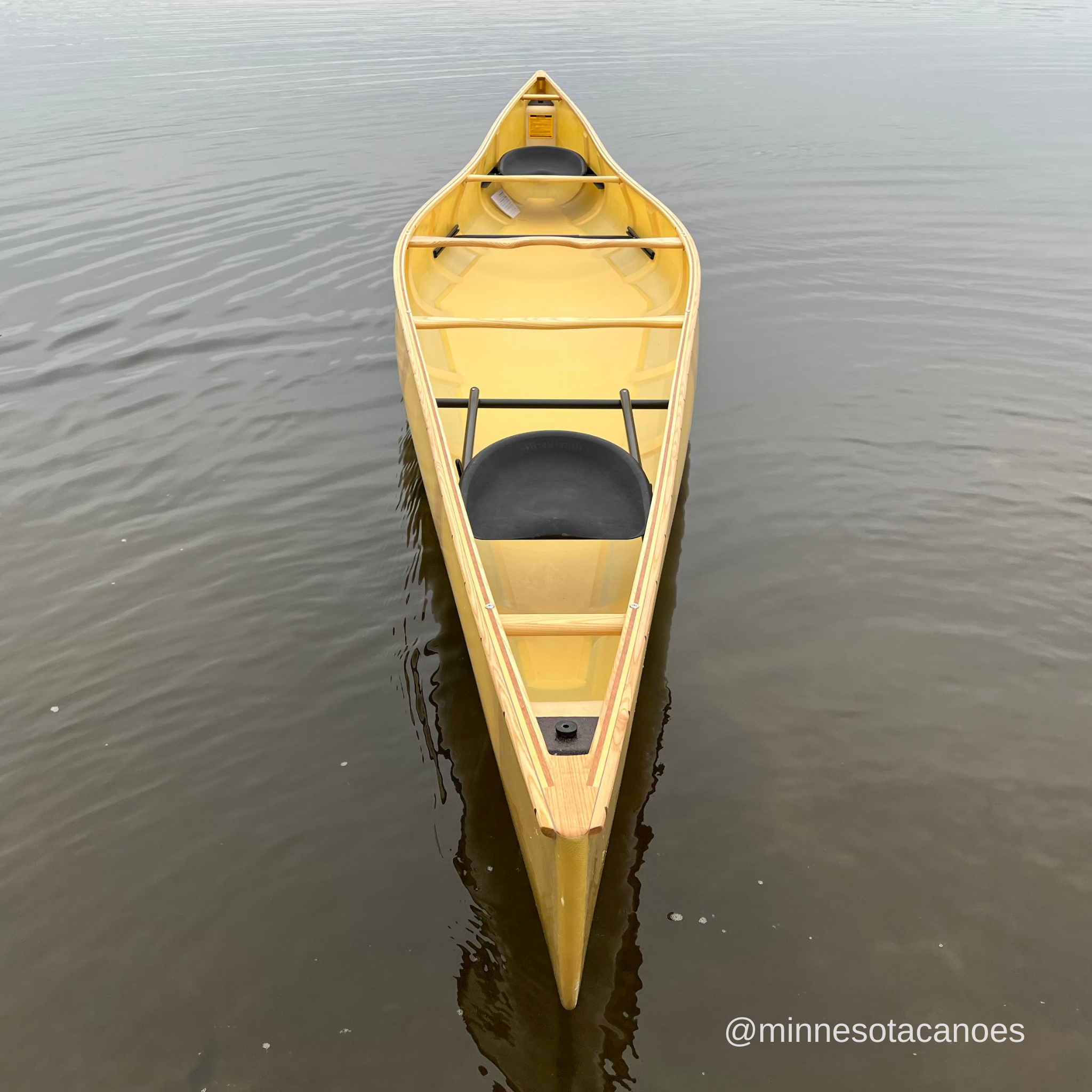Wenonah Itasca 19' Aramid Ultra-light Tandem Expedition Canoe for Long Trips - Image 2