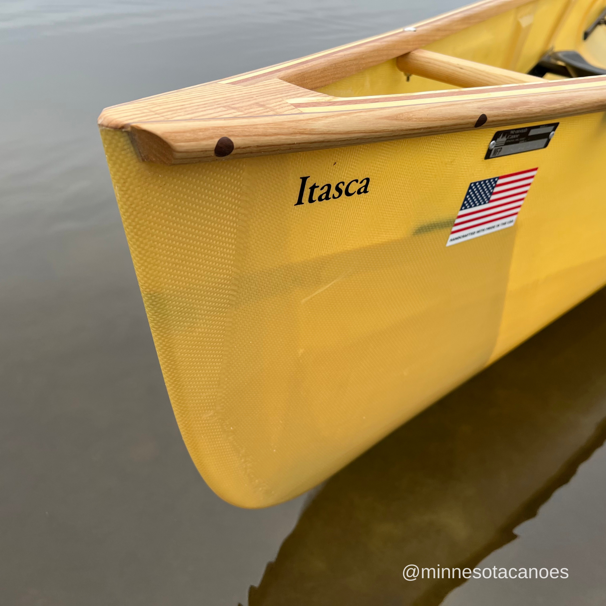 Wenonah Itasca 19' Aramid Ultra-light Tandem Expedition Canoe for Long Trips - Image 14
