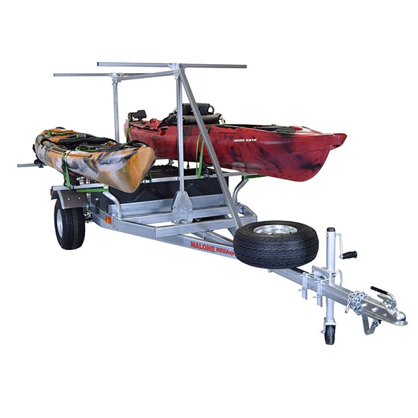 Malone MegaSport 2 Boat w/ Storage & 2nd Tier Trailer Package - Image 5